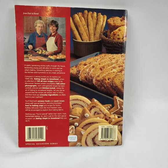 Companys Coming Jean Pare Baking Simple to Sensational Paperback Cooking Book - Picture 2 of 8